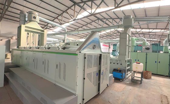 Automatic impurity removal functional Textile Waste Recycling Machine
