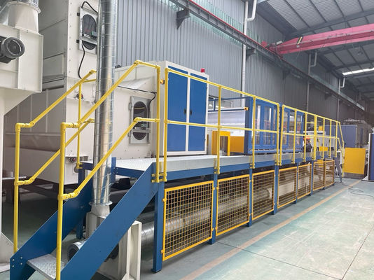 High Speed Servo Control Needle Punching Production Line for fiberglass insulation felt